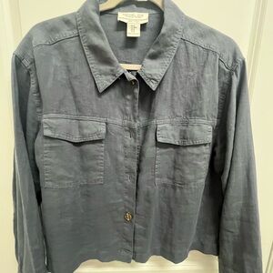 Rachel Zoe Women's Slate Utility Jacket